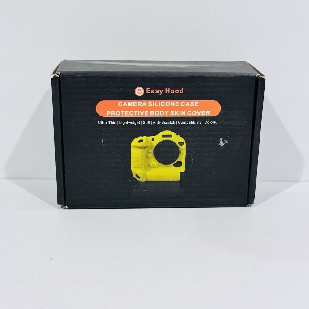 New Easy Hood Yellow Silicone Case Body Skin Cover Nikon D4 D4S Digital Camera‎